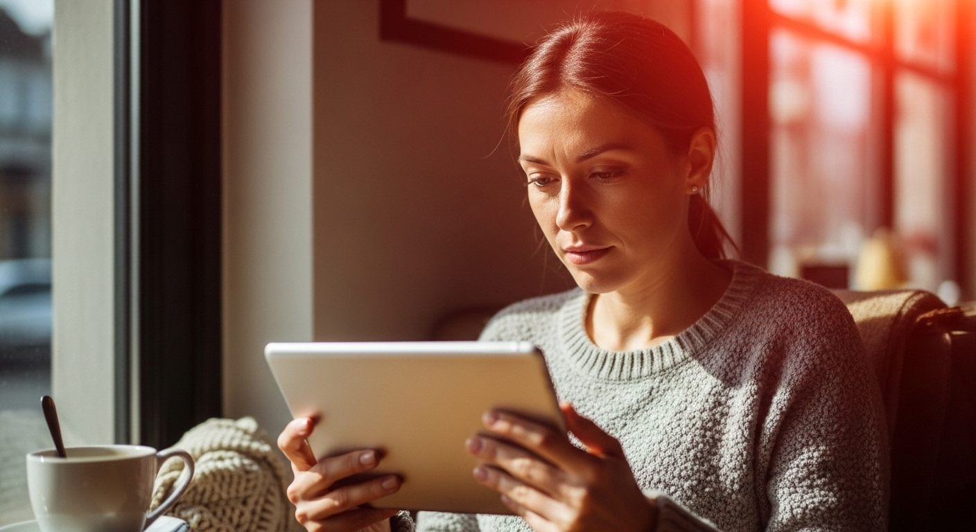 Woman reading about affordable housing. New Updates to HUD Housing Programs: What You Need to Know Now